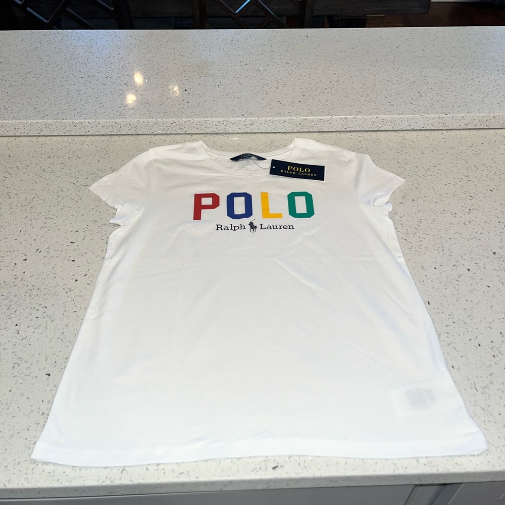 Kids Polo Ralph Lauren Polo T-Shirt NWT Size L (12-14)